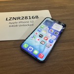 Fair Apple iPhone 12 - Unlocked, Black, 64 GB, A2172