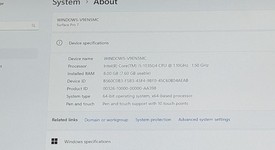 Fair
													Microsoft Surface Pro 7 - I5, Platinum, 128 GB, 8 GB, photo 3 of 10