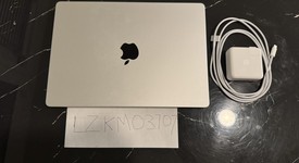 Good
													MacBook Pro Late 2023 (M3) - 14" - Apple M3 Pro 11-core, Silver, 512 GB, 18 GB, 14-core GPU, photo 1 of 10