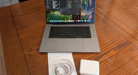 Good
													MacBook Pro 2021 - 16" - Apple M1 Pro 10-core, Gray, 512 GB, 16 GB, photo 1 of 5