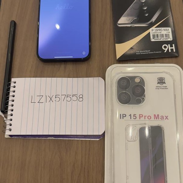 Apple iPhone 15 Pro Max - Unlocked, 256 GB, Black, A2849