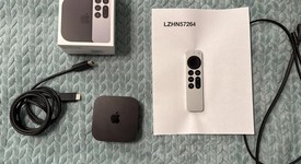 Good
													Apple TV 4k 3rd Gen (2022) - 64 GB, Wi-Fi, photo 1 of 5
