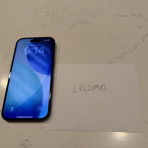 Apple iPhone 15 - Unlocked, 128 GB, Black, A2846