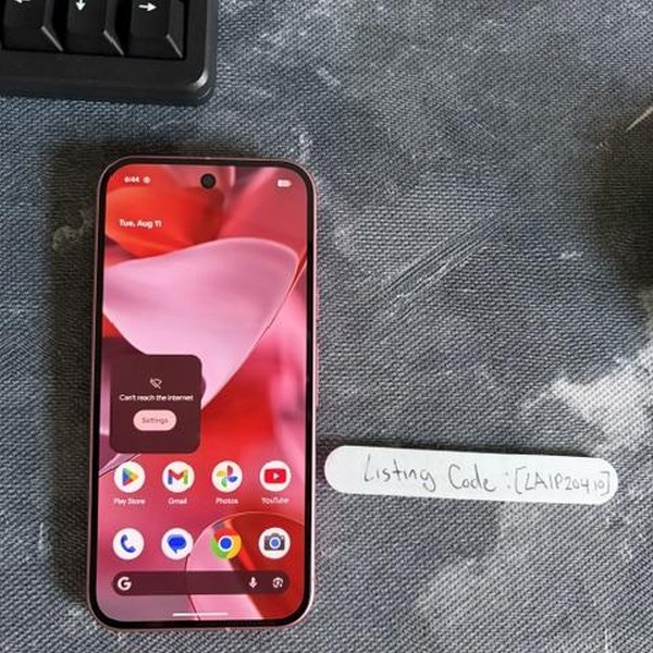 Google Pixel 9 - Unlocked, 256 GB, Peony, 12 GB, G2YBB
