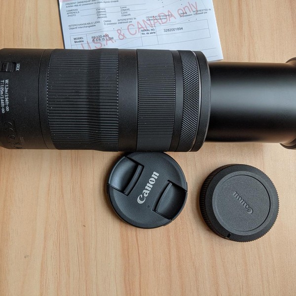Canon RF 100-400mm f5.6-8 IS USM