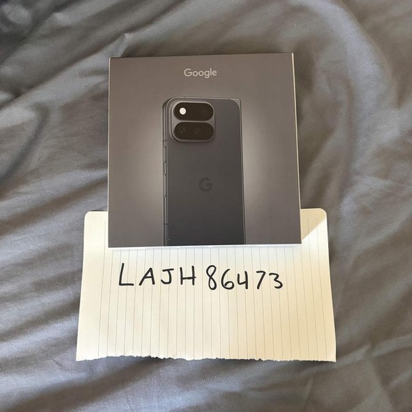 Google Pixel 11 Pro Fold - Unlocked, 1 TB, Obsidian, 16 GB, GZDQ6