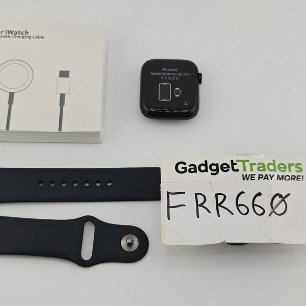 Apple Watch SE 2nd Gen 44mm - Midnight, A2723 - GPS, Aluminum