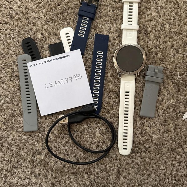 Garmin epix Gen 2 - White, Sapphire