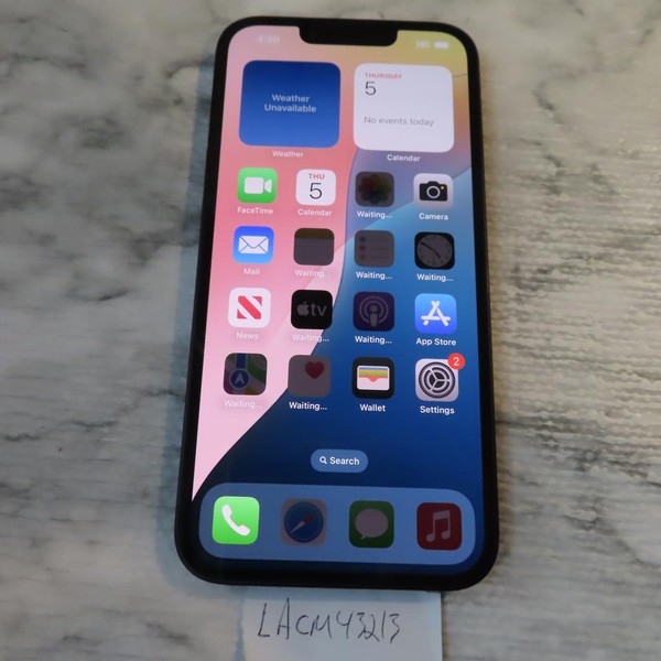 Apple iPhone 16e - Unlocked, 128 GB, Black, A3212