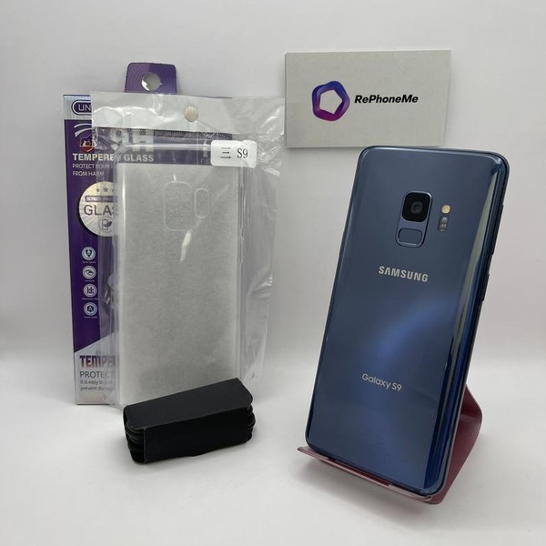 Samsung Galaxy S9 - Unlocked, 64 GB, Blue, SM-G960U1