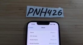 Fair
													Apple iPhone 14 - Unlocked, Midnight, 256 GB, A2649, photo 2 of 14