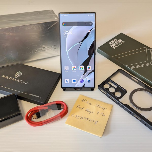 ZTE nubia Red Magic 9 Pro - Unlocked, 512 GB, Black, 16 GB