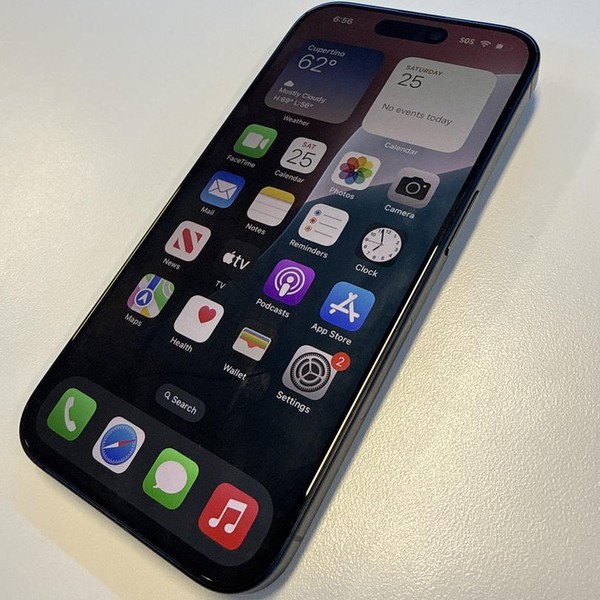 Apple iPhone 15 Pro - Unlocked, 256 GB, Blue, A2848