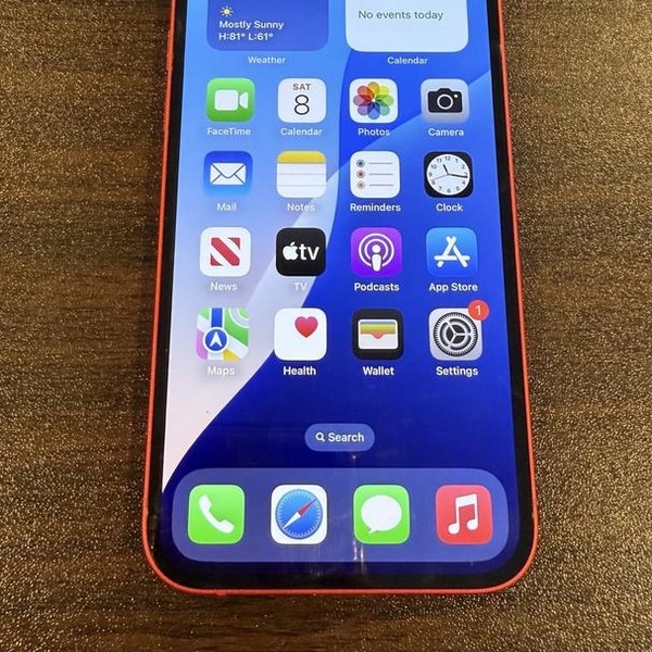 Apple iPhone 12 - Unlocked, 128 GB, Red, A2172