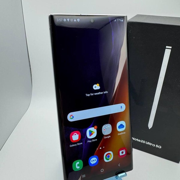 Samsung Galaxy Note 20 Ultra 5G - T-Mobile, 128 GB, Mystic White, 12 GB, SM-N986U