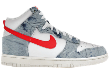 Nike Dunk High Washed Denim Pack (Women's) for sale