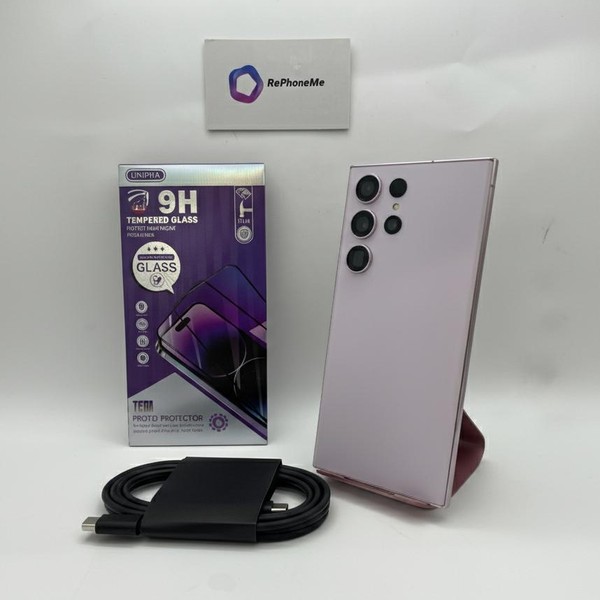 Samsung Galaxy S23 Ultra - Unlocked, Lavender, 256 GB, 8 GB, SM-S918U1