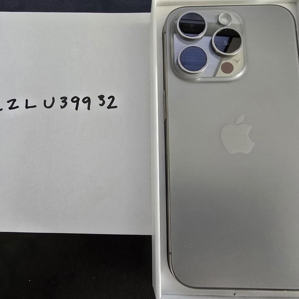 Apple iPhone 15 Pro - Unlocked, 128 GB, Natural, A2848