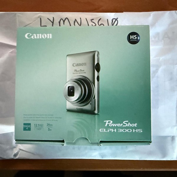 Canon PowerShot ELPH 300 HS - Black