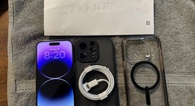 Good
													Apple iPhone 14 Pro - Unlocked, Purple, 128 GB, A2650, photo 1 of 8