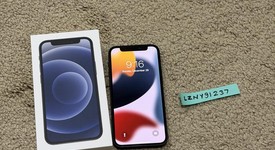 Mint
													Apple iPhone 12 Mini - Unlocked, Black, 64 GB, A2176, photo 1 of 9