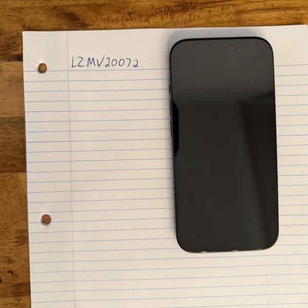 Apple iPhone 15 - Unlocked, 128 GB, Black, A2846