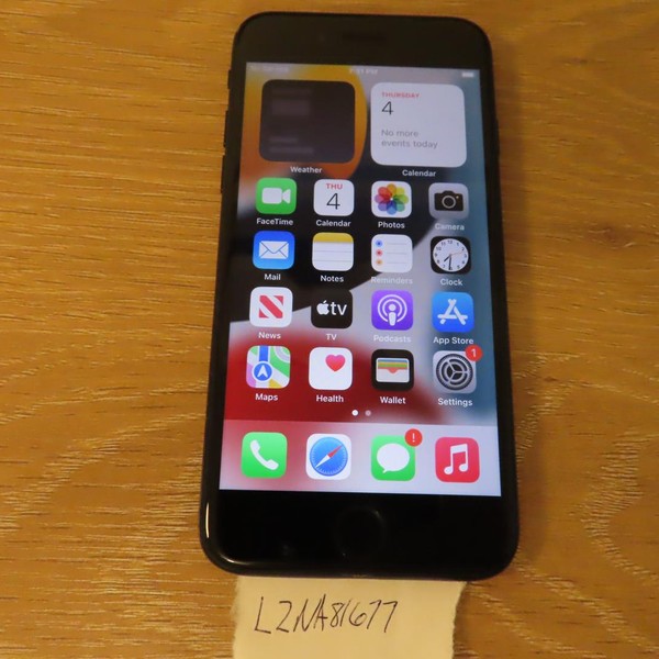 Apple iPhone SE 3rd Gen 2022 - Verizon, Midnight, 64 GB, A2595