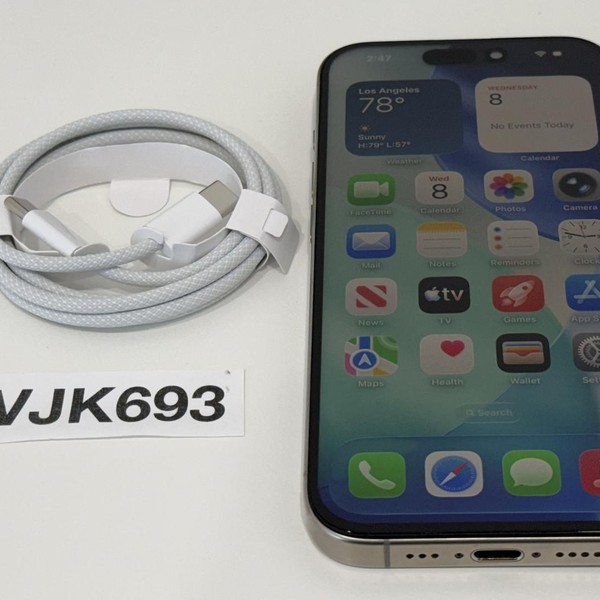 Apple iPhone 15 Pro - Unlocked, 256 GB, Natural, A2848