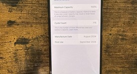 Good
													Apple iPhone 16 - Unlocked, Black, 128 GB, A3081, photo 3 of 9