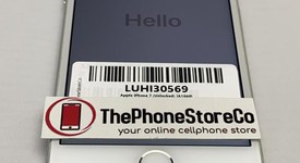 Good
													Apple iPhone 7 - Unlocked, Silver, 128 GB, A1660, photo 1 of 7
