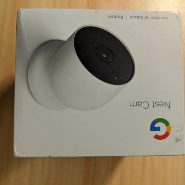 Google Nest Cam (Outdoor or Indoor) - White, Single