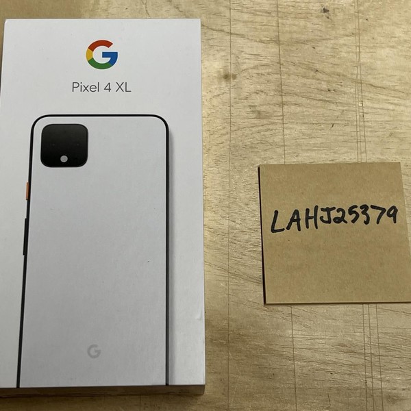 Google Pixel 4 XL - Unlocked, 64 GB, White, 6 GB, G020J, Google Edition