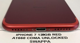 Good
													Apple iPhone 7 - Unlocked, Red, 128 GB, A1660, photo 4 of 7