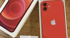 Good
													Apple iPhone 12 - Unlocked, Red, 64 GB, A2172, photo 2 of 12