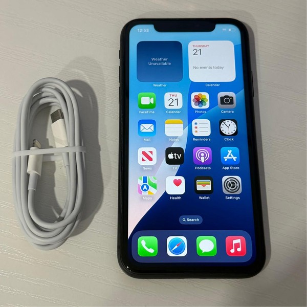 Apple iPhone 11 - Unlocked, 128 GB, Black, A2111