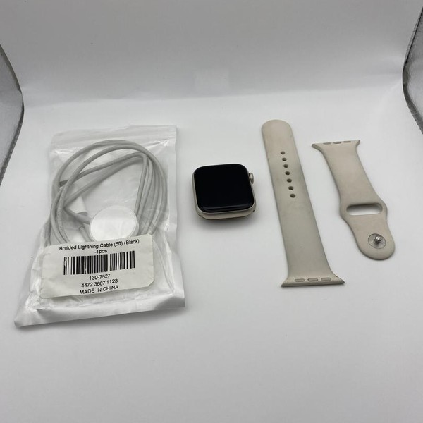 Apple Watch SE 2nd Gen 44mm - Unlocked, Silver, A2727 - Cellular, Aluminum