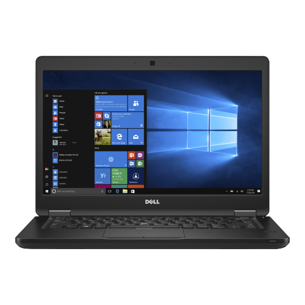 Dell Latitude 5480 - 256 GB, Black, 16 GB, Intel Core i7, HD