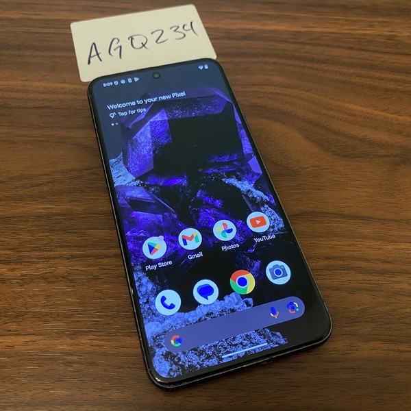 Google Pixel 8 - Unlocked, 128 GB, Obsidian, 8 GB, G9BQD, Sub-6 5G