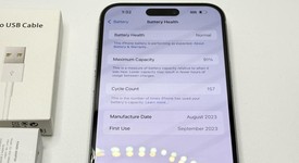 Good
													Apple iPhone 15 Plus - Unlocked, Blue, 128 GB, A2847, photo 1 of 5