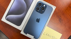 Good
													Apple iPhone 15 Pro - Unlocked, Blue, 256 GB, A2848, photo 1 of 5
