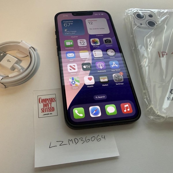 Apple iPhone 14 - Unlocked, 128 GB, Midnight, A2649