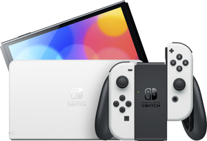 Nintendo Switch - OLED - 64 GB, White