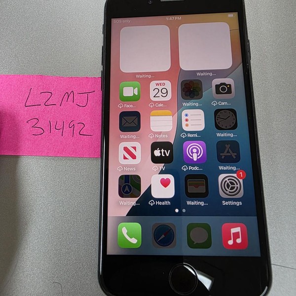 Apple iPhone SE 3rd Gen 2022 - Unlocked, 128 GB, Midnight, A2595