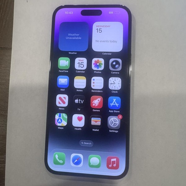 Apple iPhone 14 Pro Max - Unlocked, 256 GB, Purple, A2651