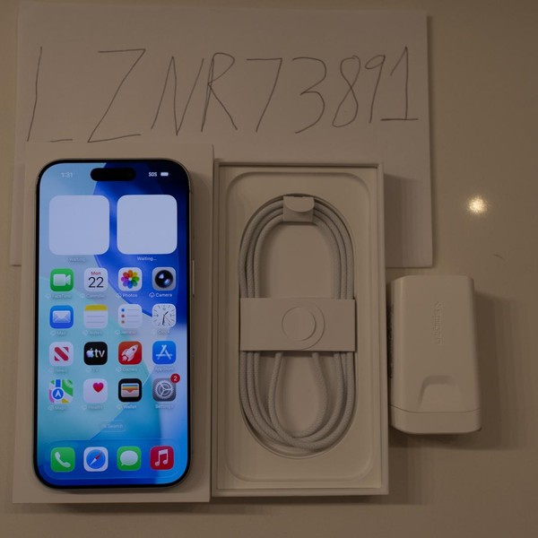 Apple iPhone 17 Pro - Unlocked, 256 GB, Silver, A3256