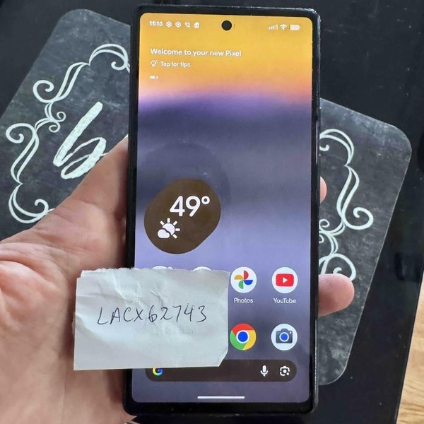 Google Pixel 6a - Verizon, 128 GB, Charcoal, 6 GB, GB62Z