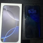 Good Apple iPhone 16 Pro Max - AT&T, 256 GB, Black, A3084