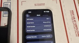 Good
													Apple iPhone 16 Pro - Unlocked, Black, 256 GB, A3083, photo 6 of 6