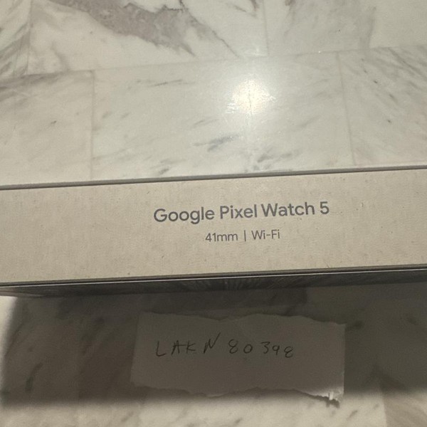 Google Pixel Watch 5 - Wi-Fi, Black, 41mm, Wi-Fi