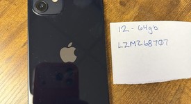 Good
													Apple iPhone 12 - Unlocked, Black, 64 GB, A2172, photo 2 of 7